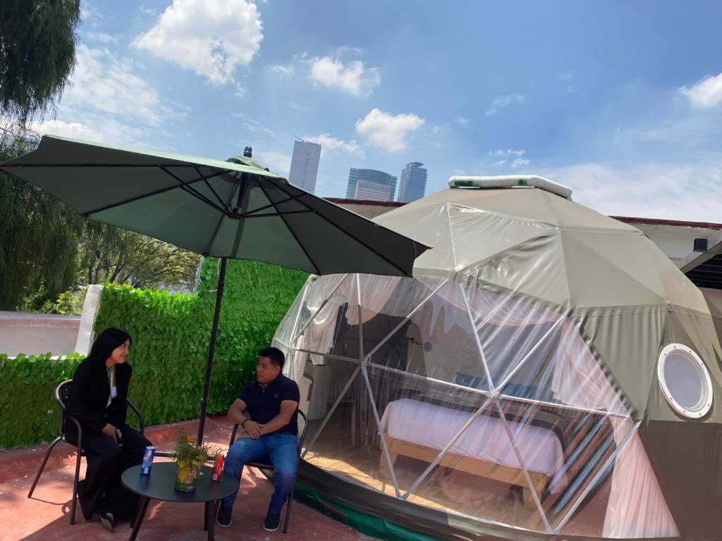 Anzures Black House Mexico City Exterior photo